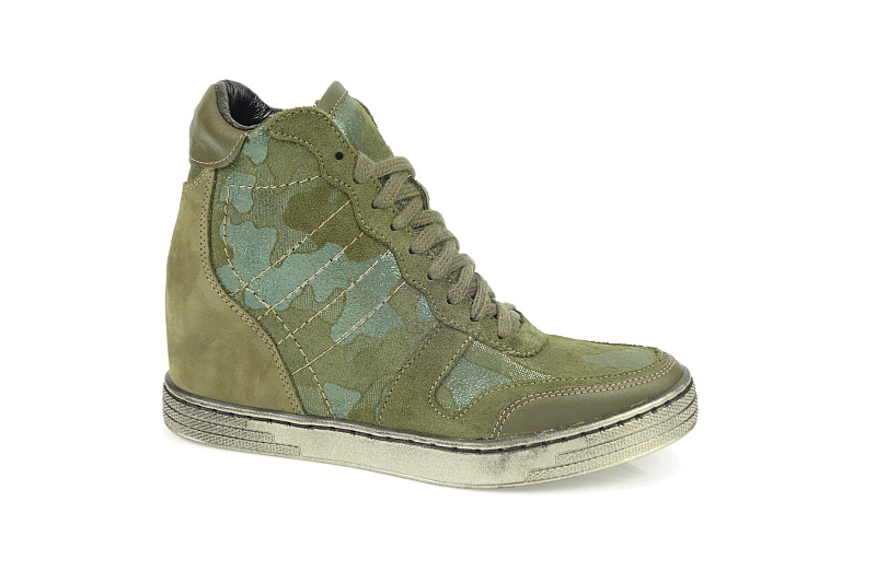 Exclusive Roberto 588 Maskáčový Zelené Tenisky vel. 36