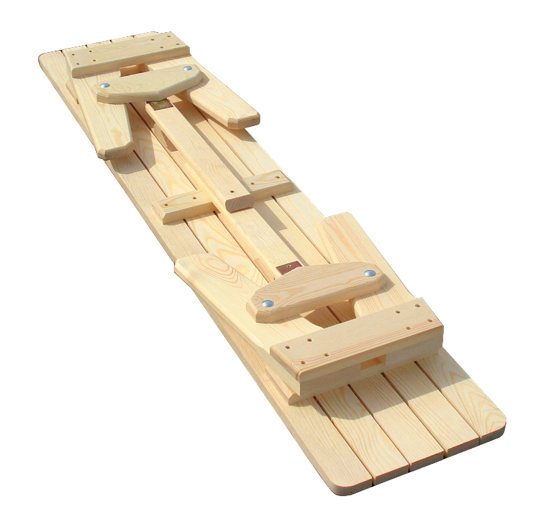 ŁAWKA SKŁADANA OGRODOWA DREWNIANA DŁUGOŚĆ 140 CM Linia RELAX