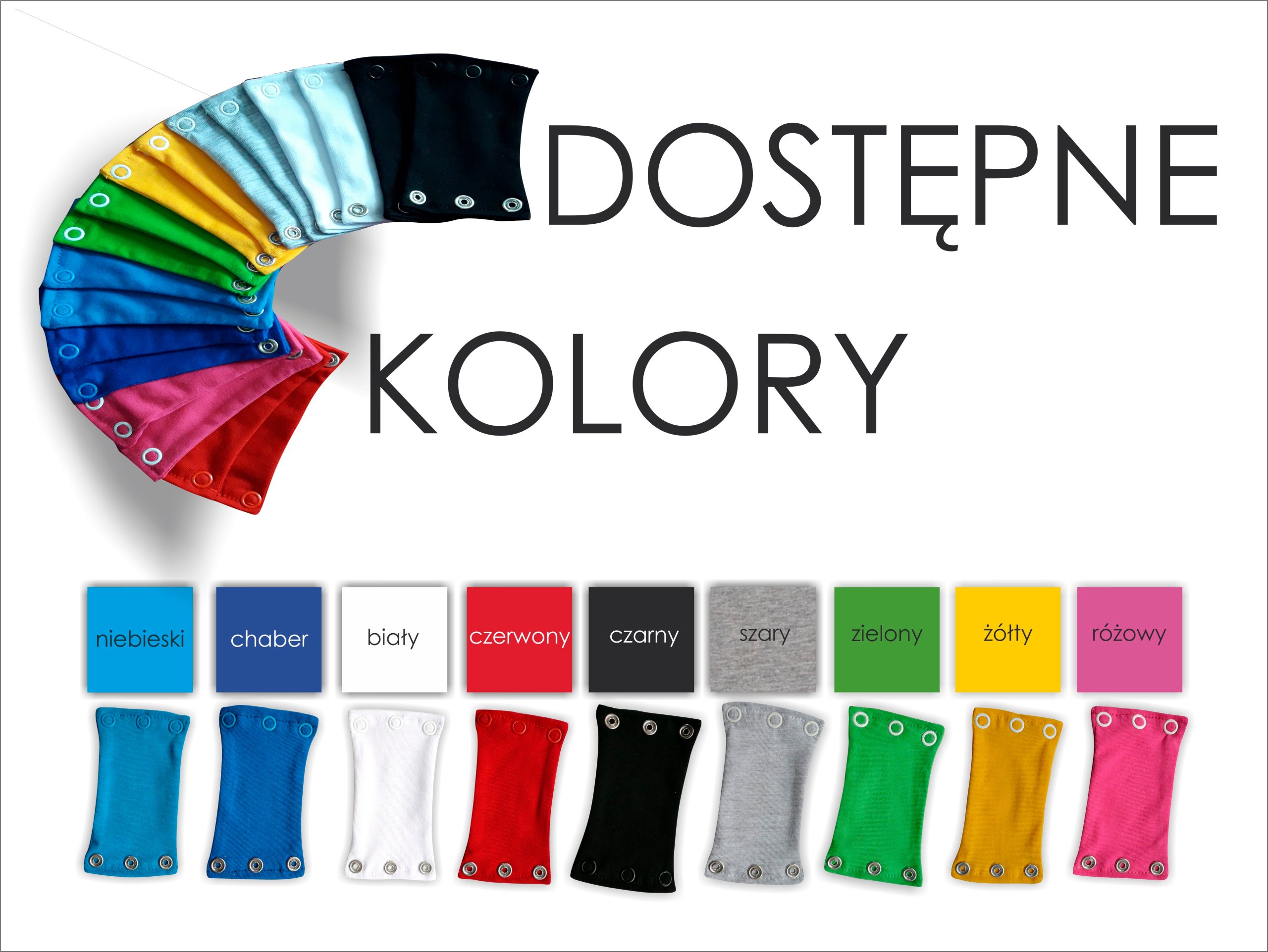 PRZEDŁUŻACZ DO BODY 9 KOLORÓW 3 NAPKI PRZEDŁUŻKA Marka Inna marka