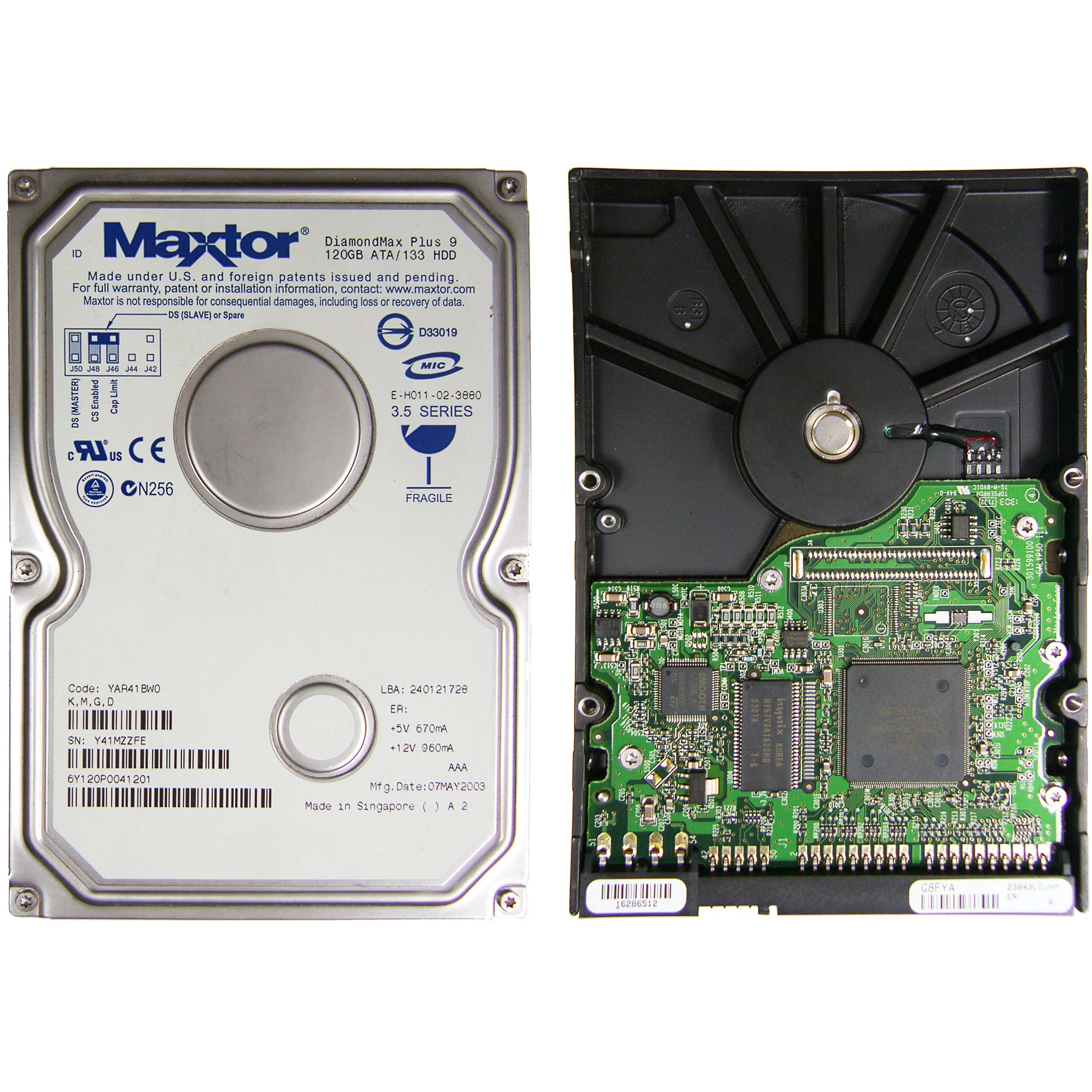 MAXTOR DMAX 9 | FY04A 68FYA | darca ZmW