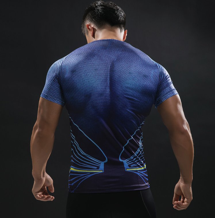 Koszulka termoaktywna siłownia Superman Avengers Rozmiar S