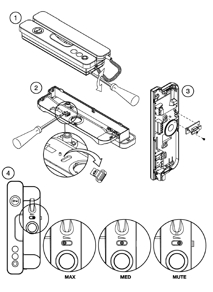 REGULATOR GŁOŚNOŚCI WYWOŁANIA DO UNIFONÓW SIGNO 1140/53 MIWI URMET EAN (GTIN) 8021156040902