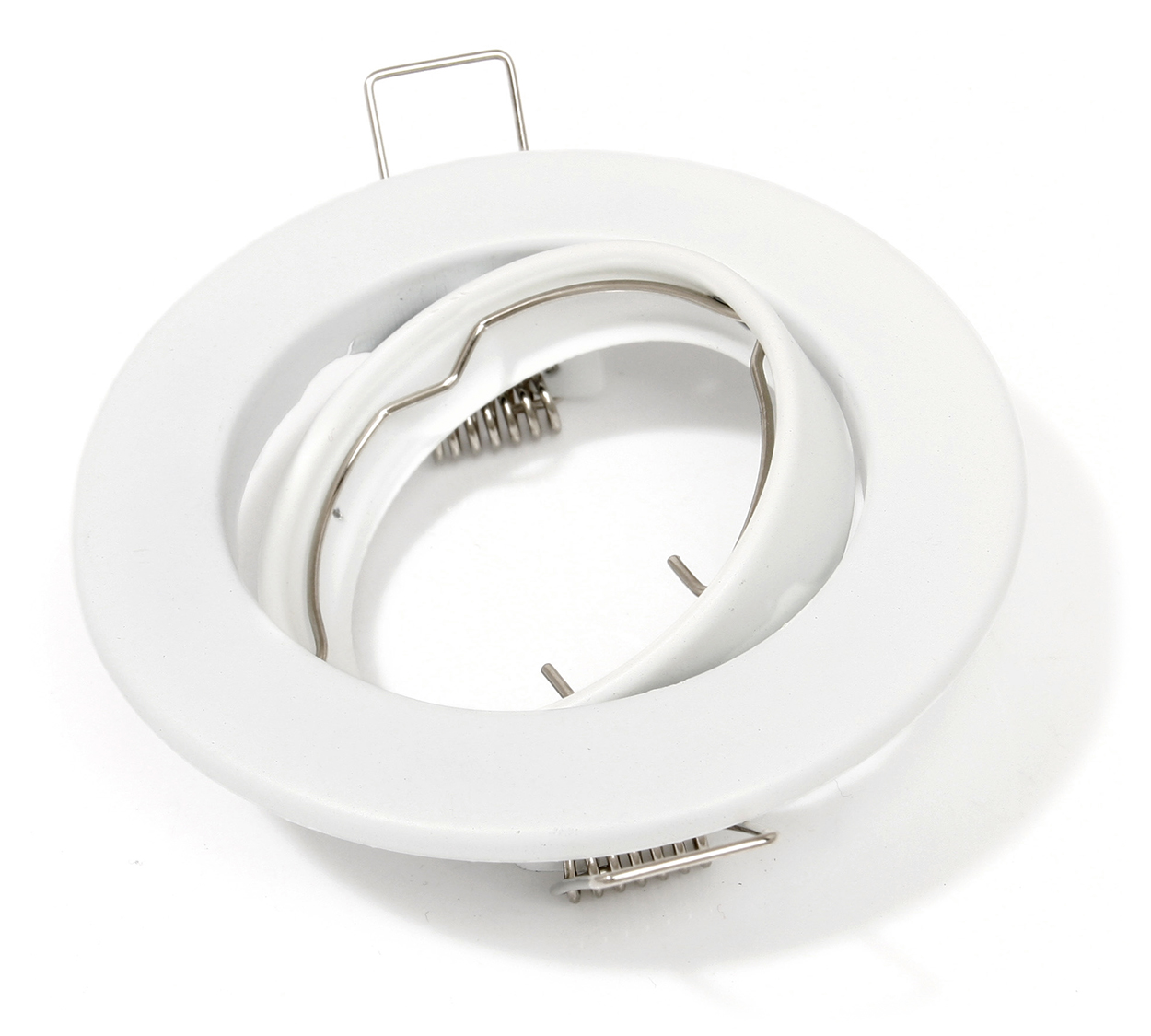 ZESTAW OPRAWA HALOGENOWA BIAŁA + LED 5W + GU10 Marka Koloreno