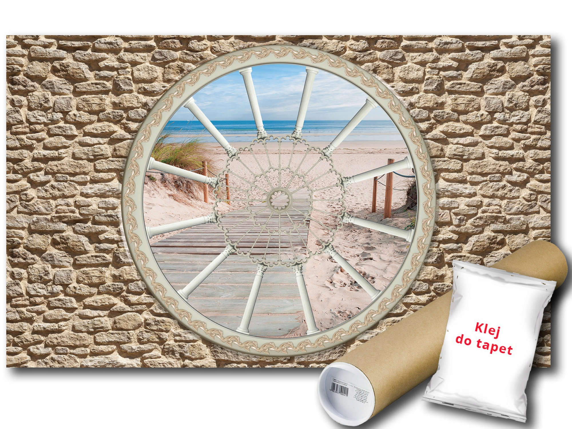 Fototapeta Pohľad Okno Pláž 3C F2XL 312x219 F2091