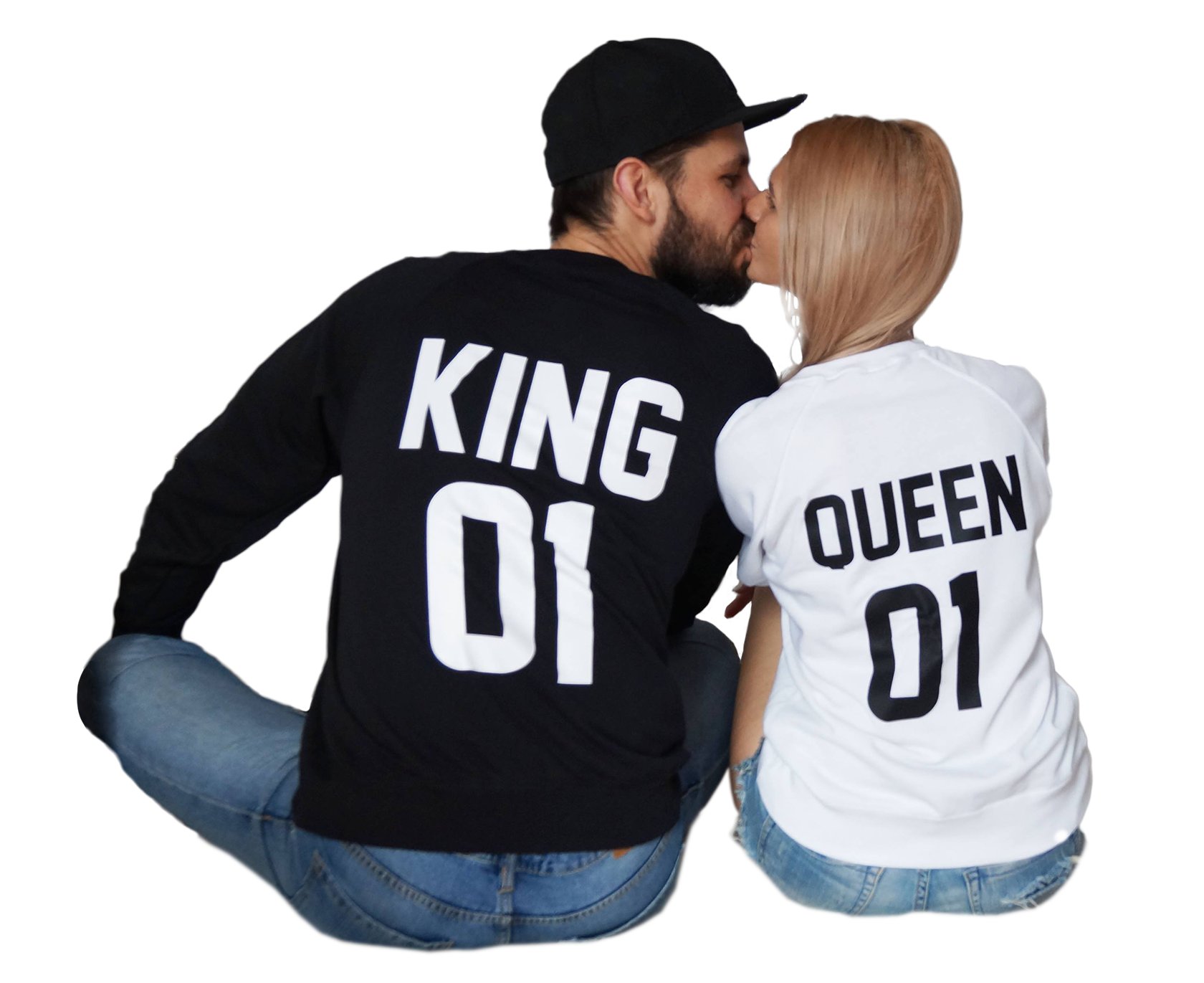 

Bluza Bluzy Dla Par zakochanych King Queen komplet