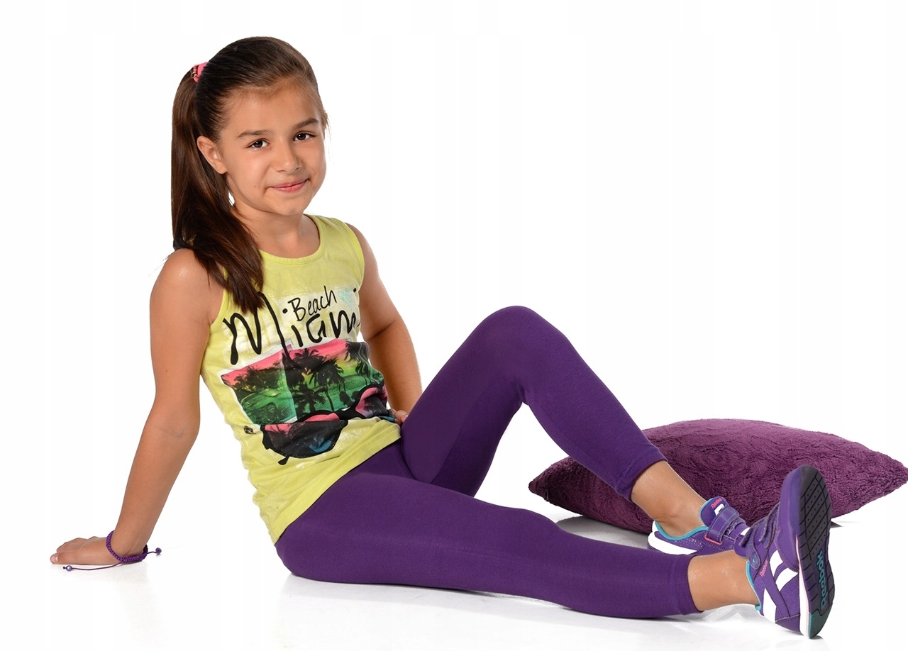 

Legginsy getry Dziecięce modne kolory D1 roz.104