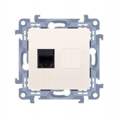 

Kontakt Simon 10 gniazdo komputerowe RJ45 kremowe