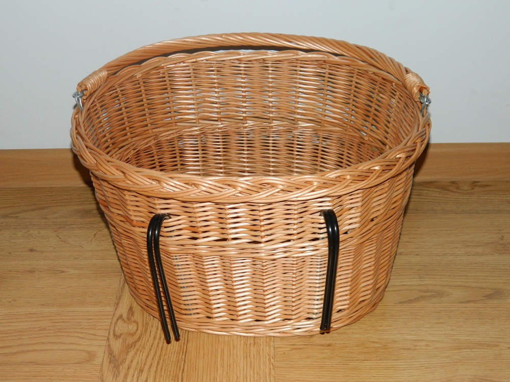 Kosz na rower przedni KOSZ ROWEROWY rower średni Model Wiklinowe Cuda