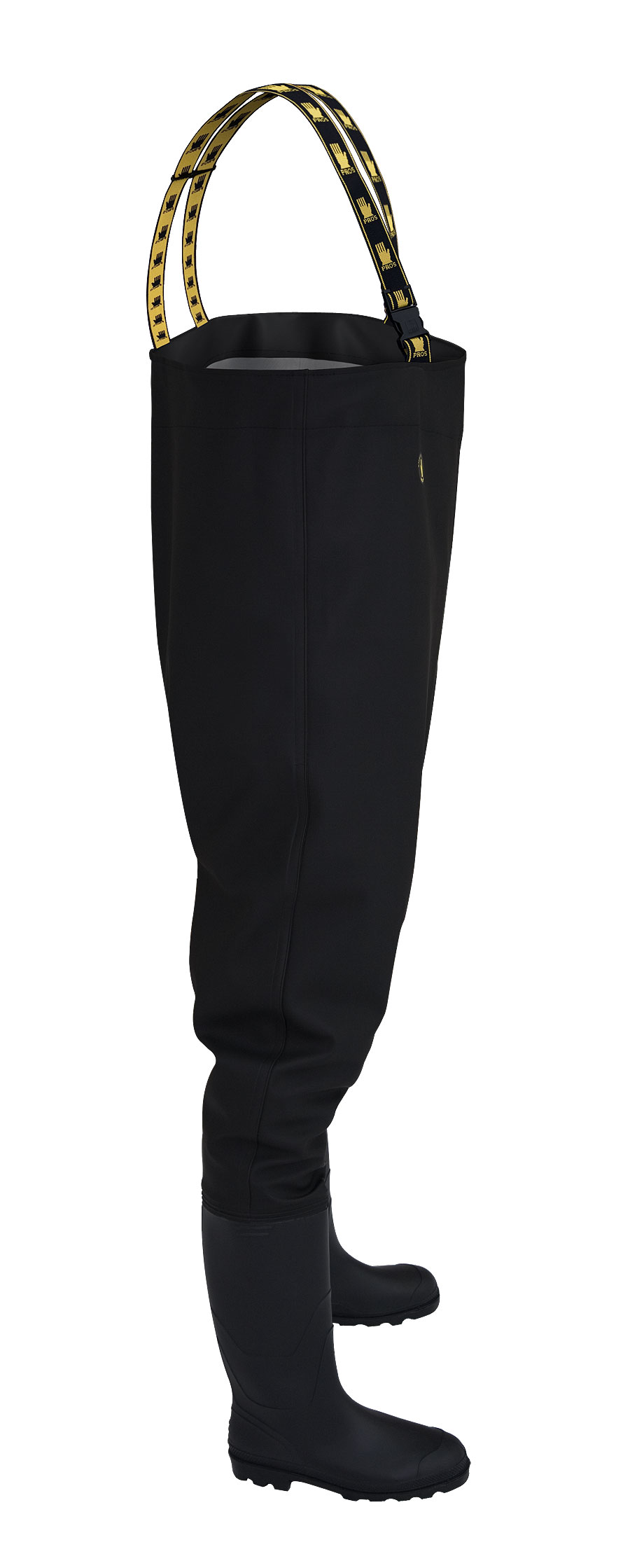 Rybářské spodní boty Pros Černé Polské