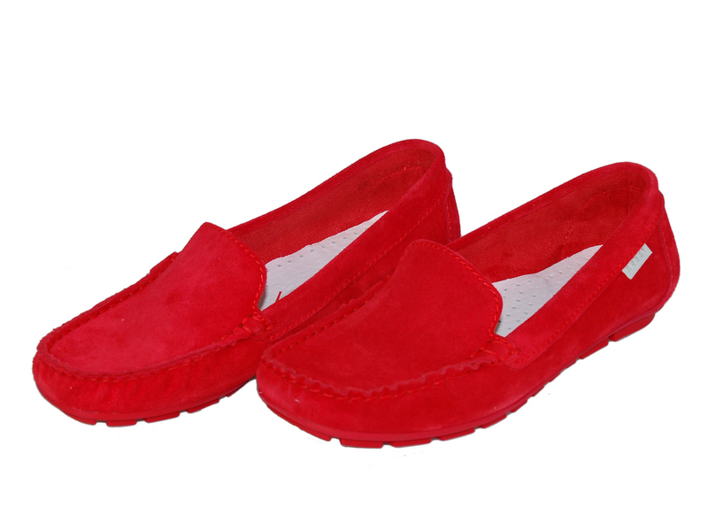 Nessi 17130 mokasyny czerwone zamsz 36 EAN (GTIN) 5903392042007