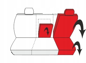 SKÓRZANE POKROWCE NA FOTELE SAMOCHODOWE EXCLUSIVE Model excluzi