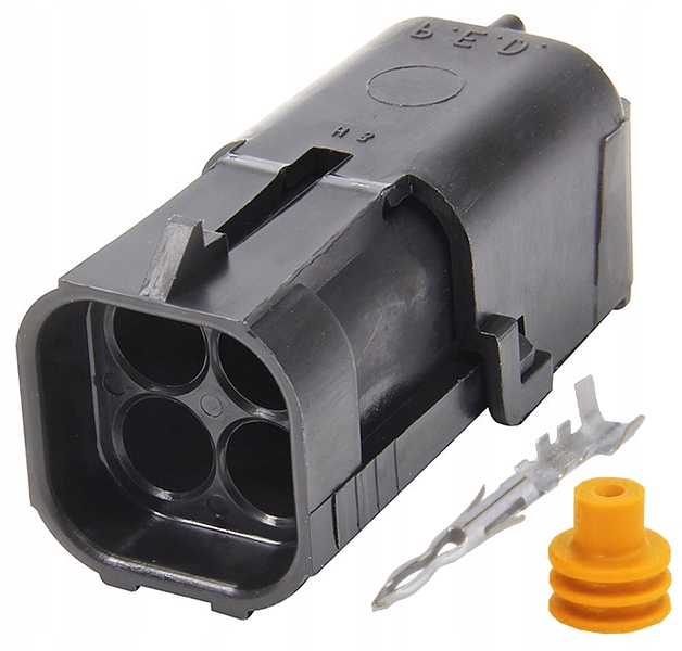 GNIAZDO 4PIN WEATHER PACK OPEL RENAULT OHD MESKA K