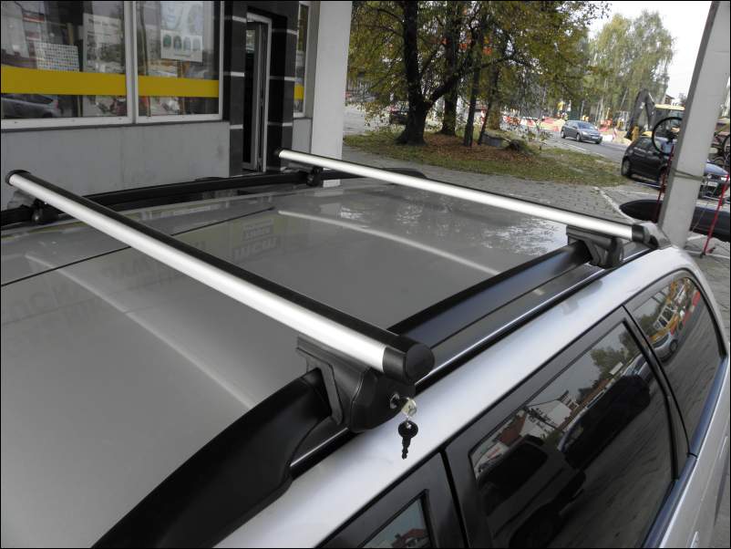 BAGAŻNIK BELKI NA RELINGI ALUMINIOWY 100 kg Model Relax 300 Carving