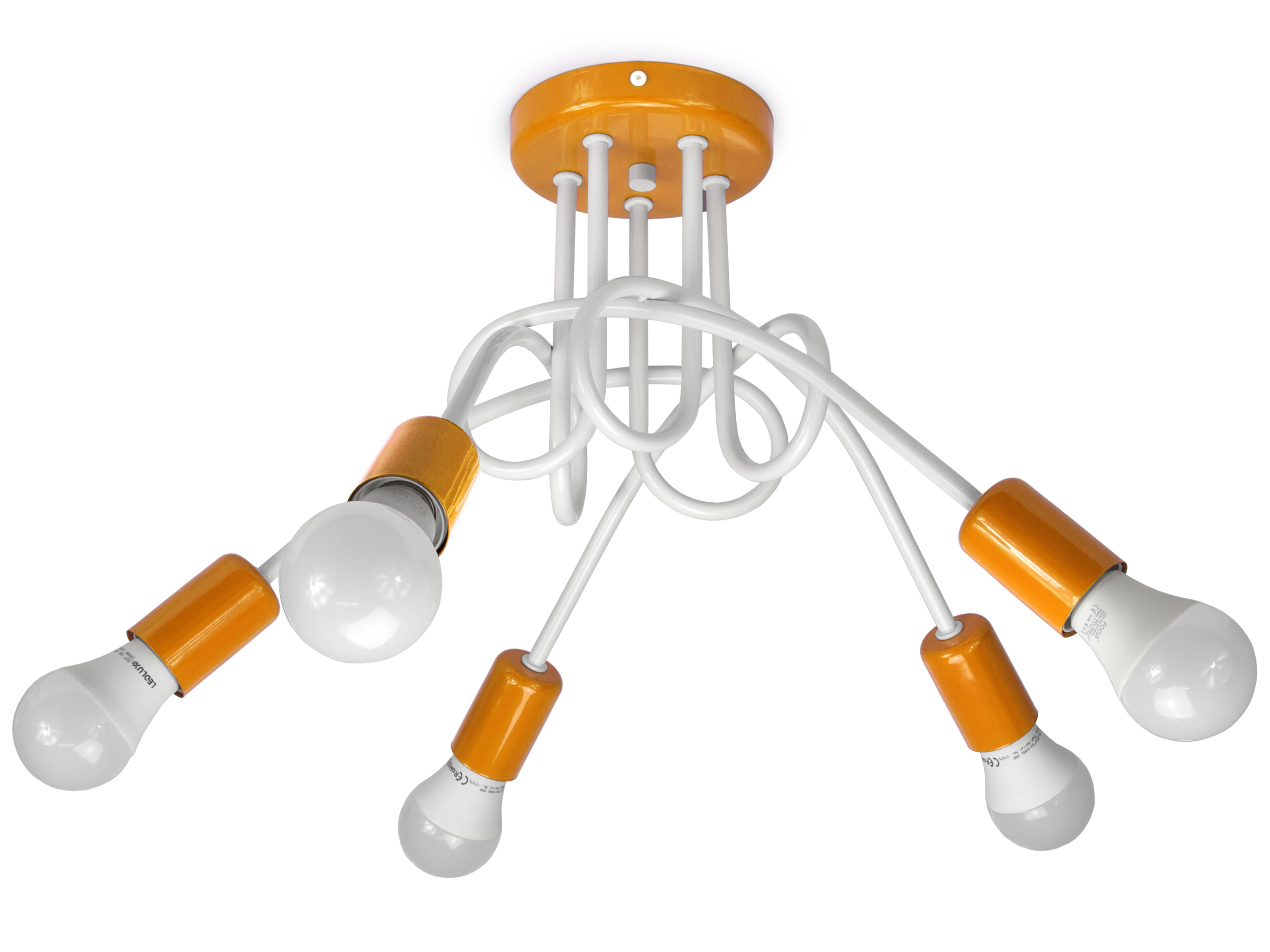 LAMPA SUFITOWA PLAFONIERA DLA DZIECI 261-5 Kolory Liczba punktów światła 5