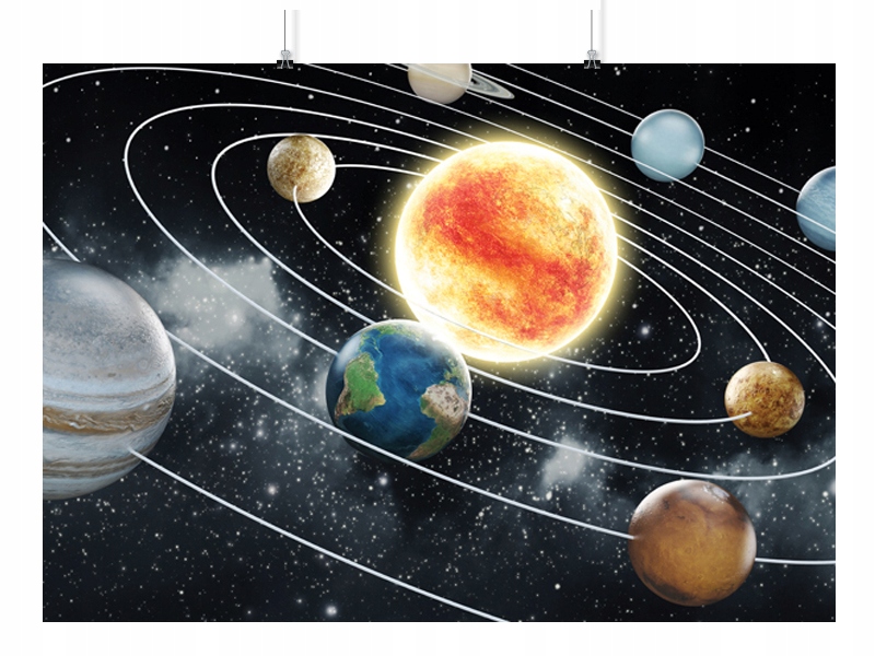 

Plakat Układ Słoneczny 90x60 CM 3 Wzory Matowy