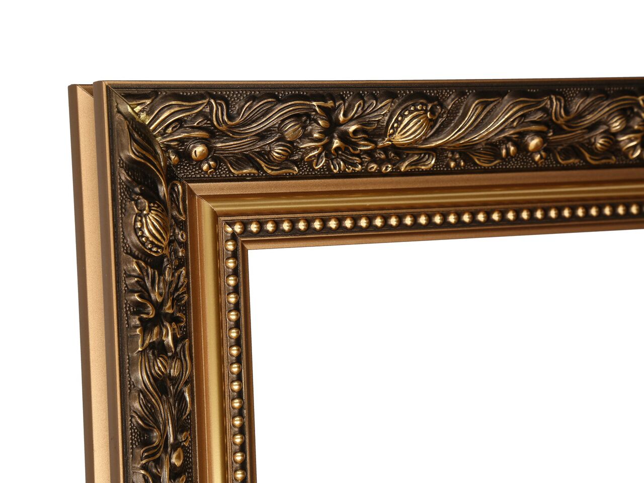 LUSTRO 120x80 Rama do Wyboru Złota Srebrna Biała Typ lustra ścienne