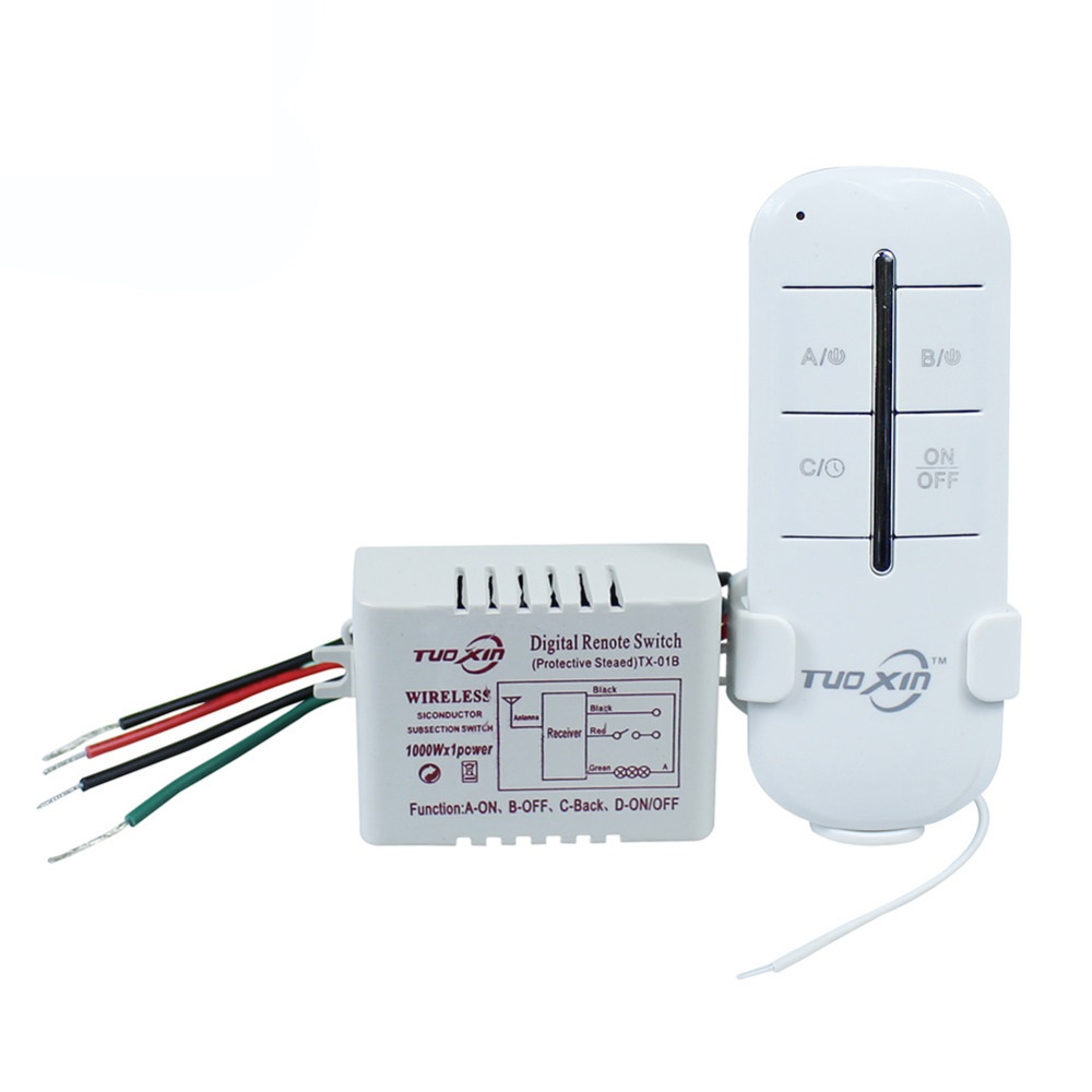 

Włącznik Radiowy 230V Zdalne Sterowanie 1x1000W