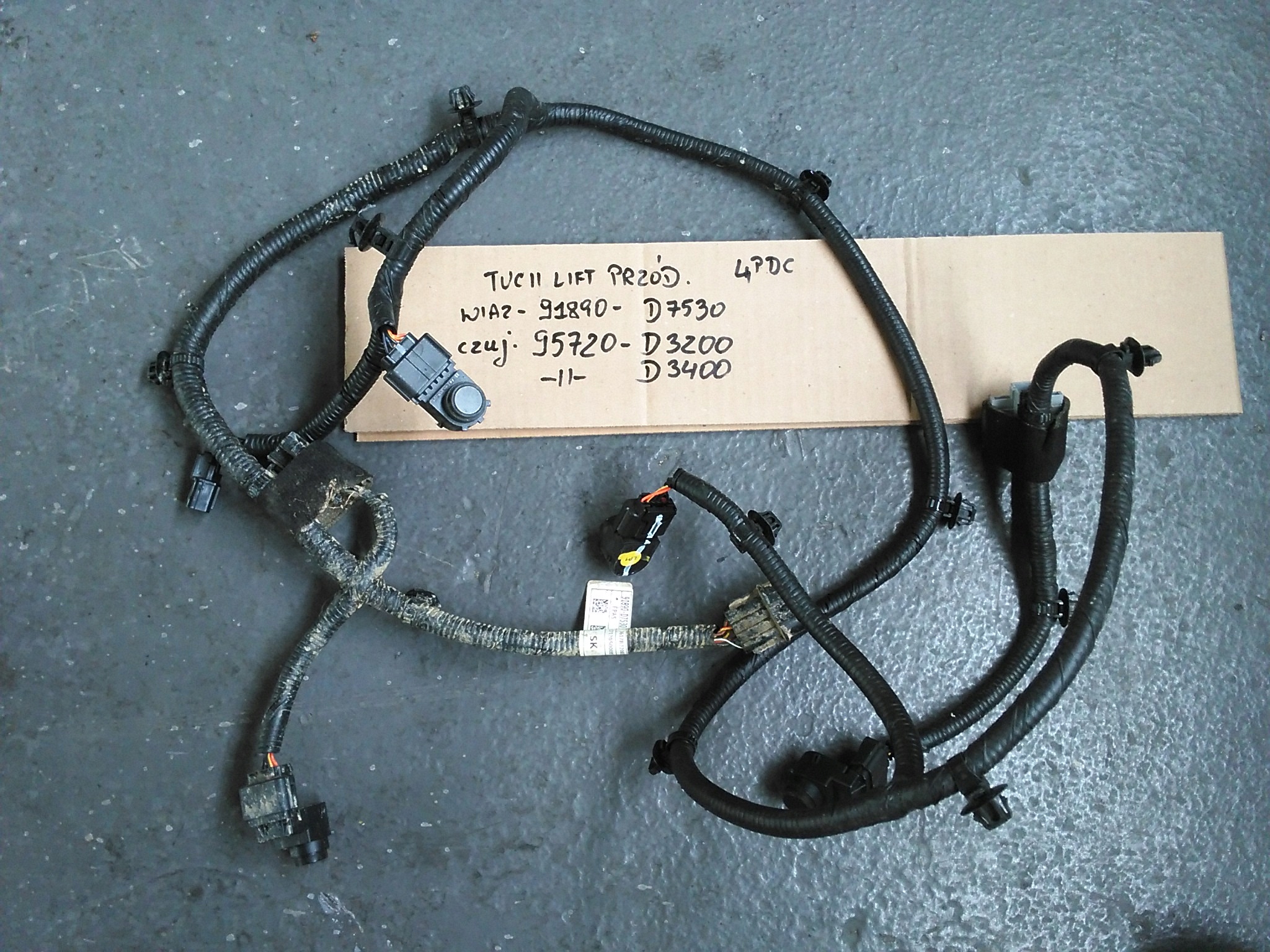 HYUNDAI Tucson II LIFT 2018 жгут проводов PDC 91890-D7530