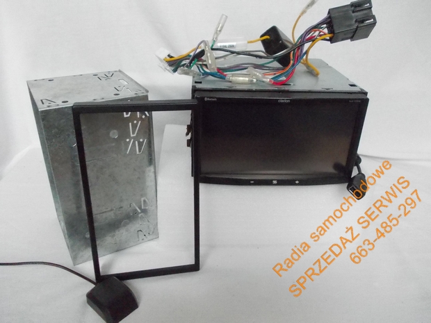 CLARION NX700E NAWIGACJA GPS DOTYK BT USB DVD Funkcje ekran dotykowy korektor dźwięku