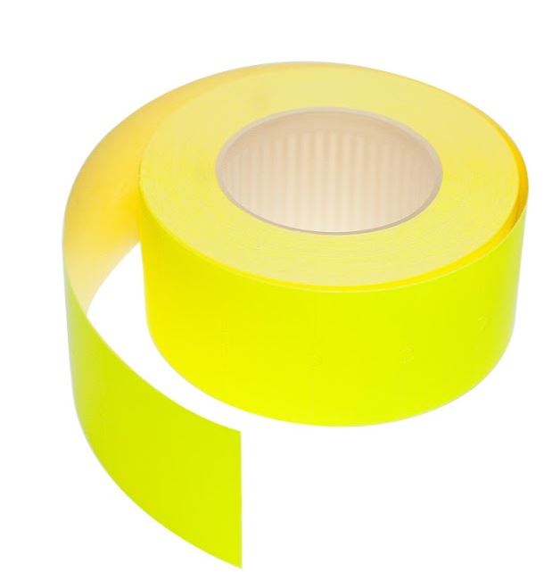 

Taśma do metkownicy 22x12 1rzędowa proste boki Żół