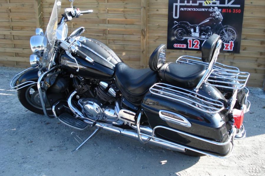 BAGAŻNIK PODPÓRKA KUFRA ROYAL STAR 1300 VENTURE Dopasowanie do pojazdu produkt dedykowany