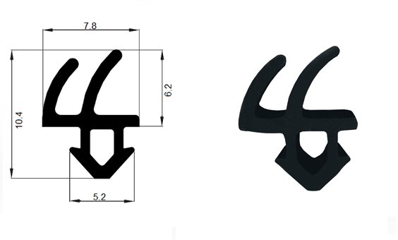 Uszczelki uszczelka do okien PCV REHAU komplet Marka Stomil
