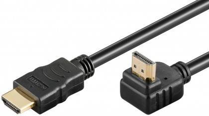 

Przewód Kabel Hdmi, Kątowy, 90°, 4K, 1,5 M, Czarny