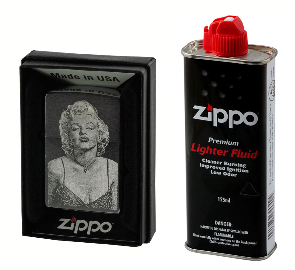

Zestaw Zippo 200 Brushed Benzyna Twój Grawer