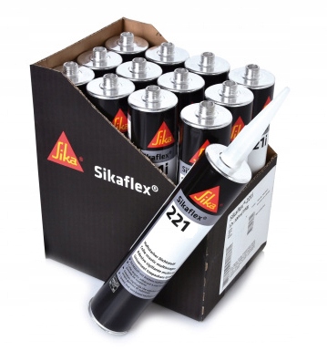

12x Sikaflex 221 masa uszczelniacz silikon Sika