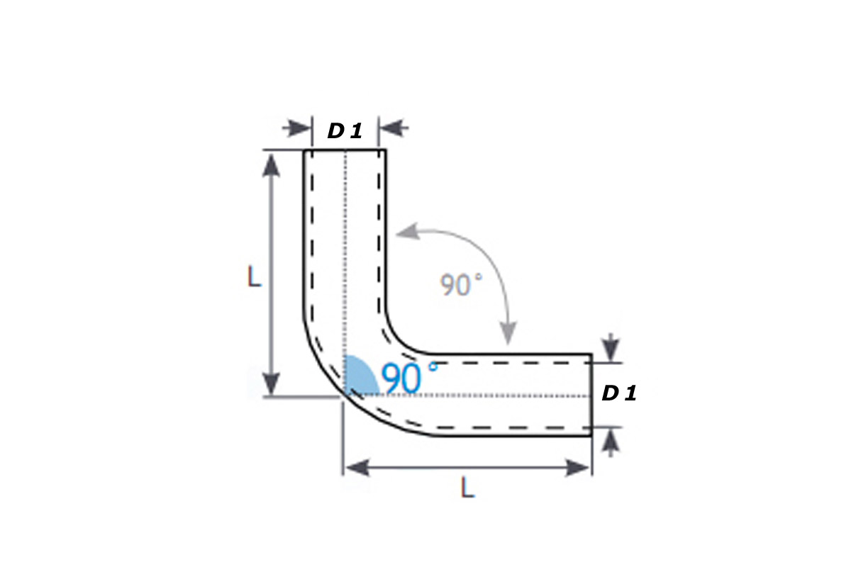 KOLANKO SILIKONOWE TW - 90st - 80mm - CZARNE Producent części Turboworks