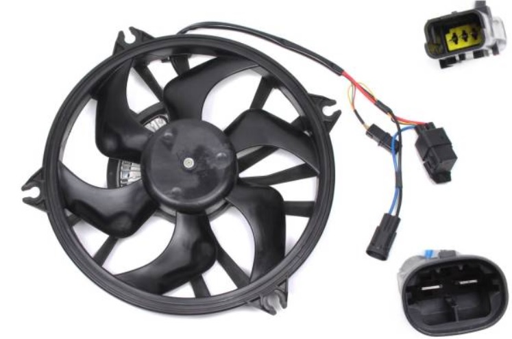 WENTYLATOR CHŁODNICY CITROEN C5 PEUGEOT 407 FRANCE Numer katalogowy części 1253L5 1253T2 1253T3