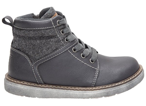 Buty Chłopięce Trzewiki 4F JOBMW201 szare zasuwane r. 35