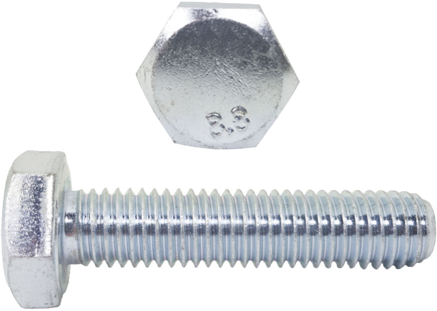 

M20x160 Śruby łeb 6-kątny 8.8 ocynk Din 933 1szt.