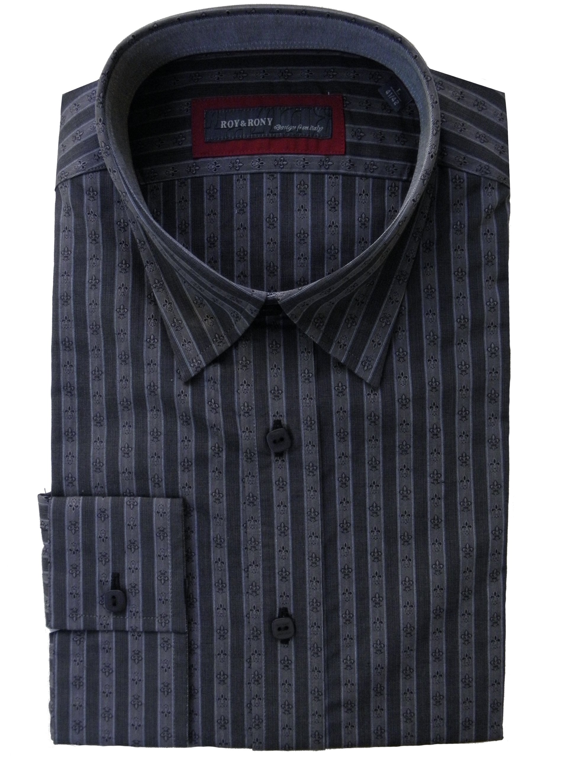 Elegantní pánská košile XXL 45/46 s proužky slim fit