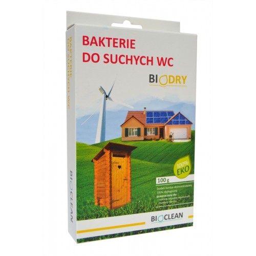 

Bakterie do suchych Wc 100% Eko Biodry