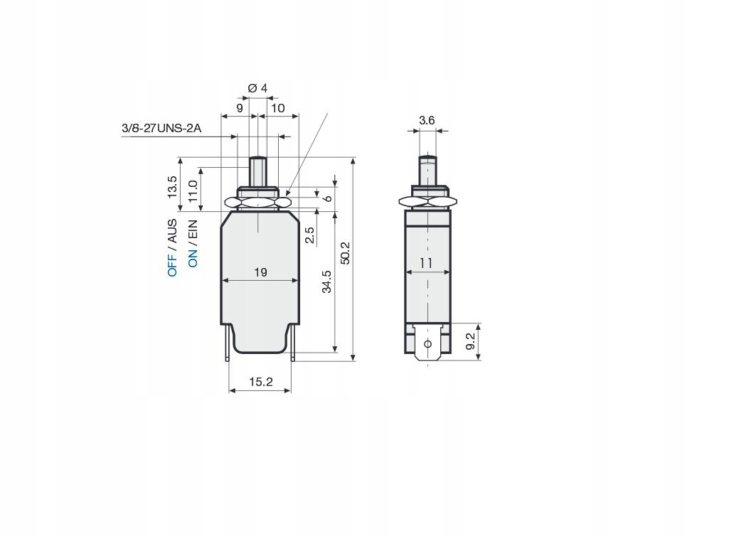 WYŁĄCZNIK TERMICZNY Termik 10A Symbol 10