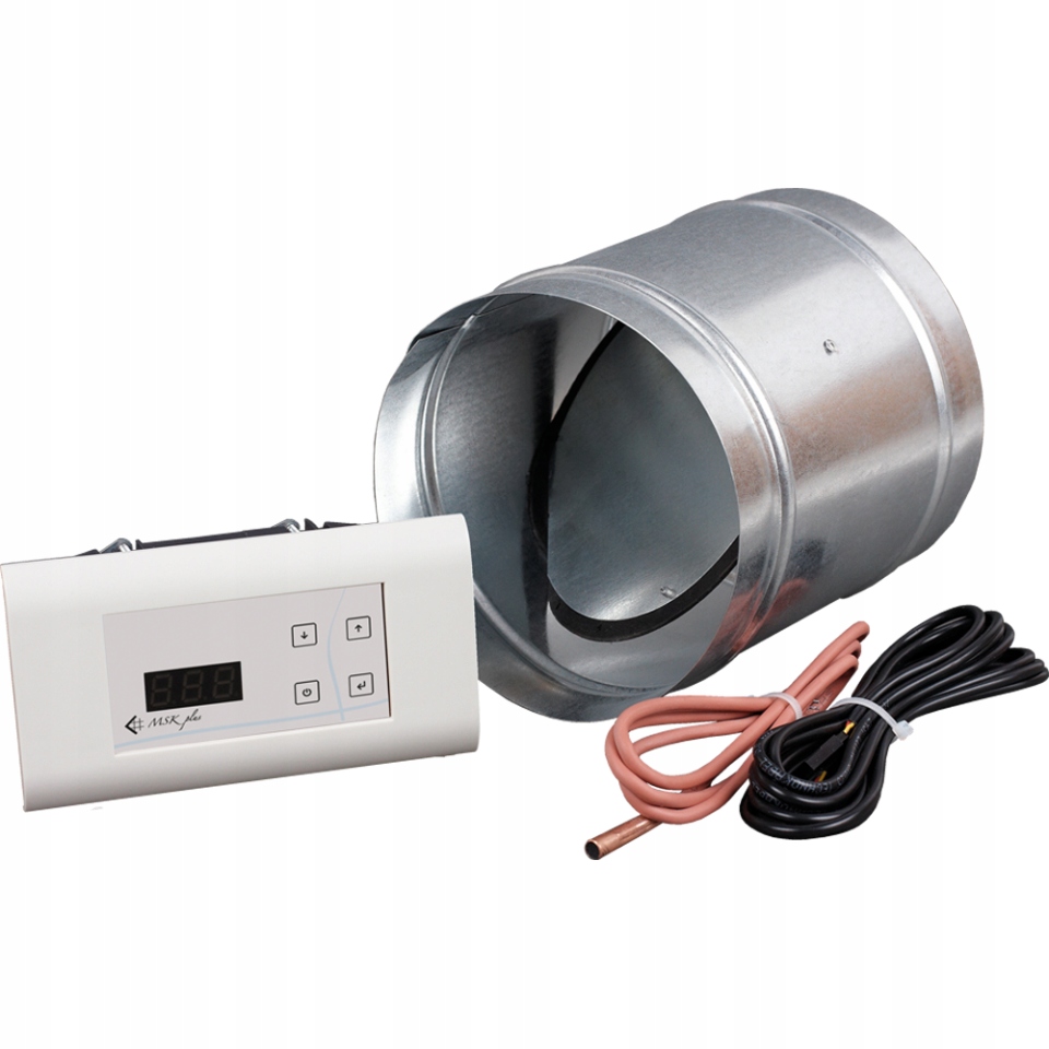 Regulátor Krbu Msk Plus S Škrticí Klapkou Fi 100