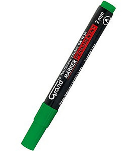 

Marker Permanentny Grand Wodoodporny Okrągły Zielo