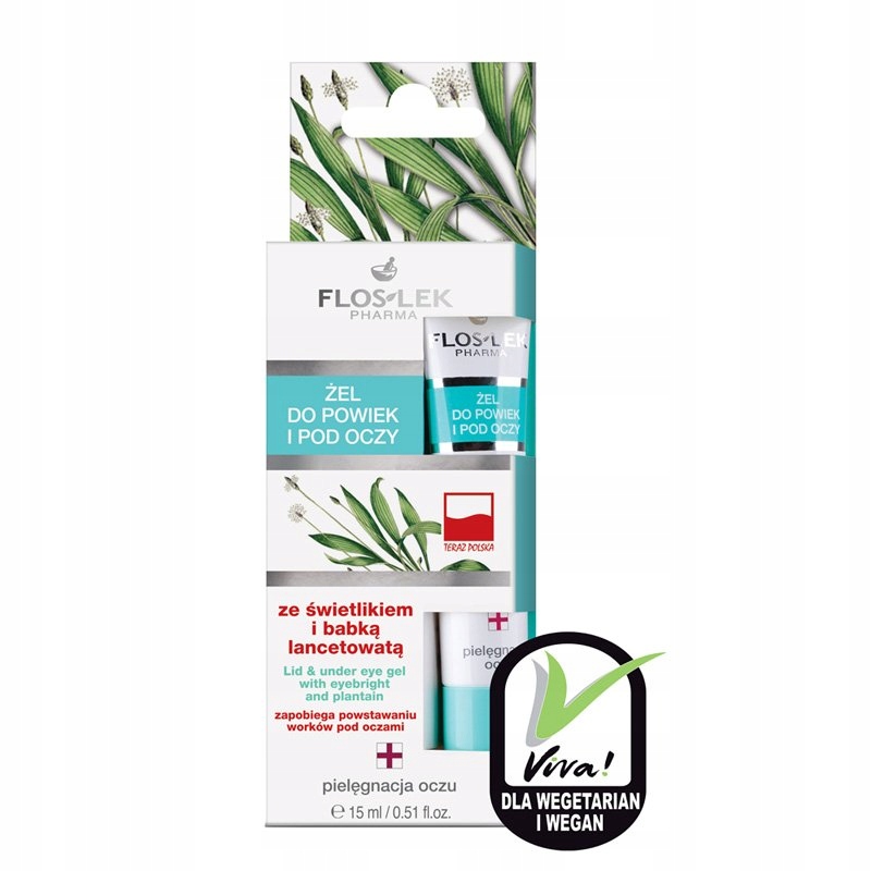 

Flos-Lek Żel do powiek z babką lancetowatową 15 ml