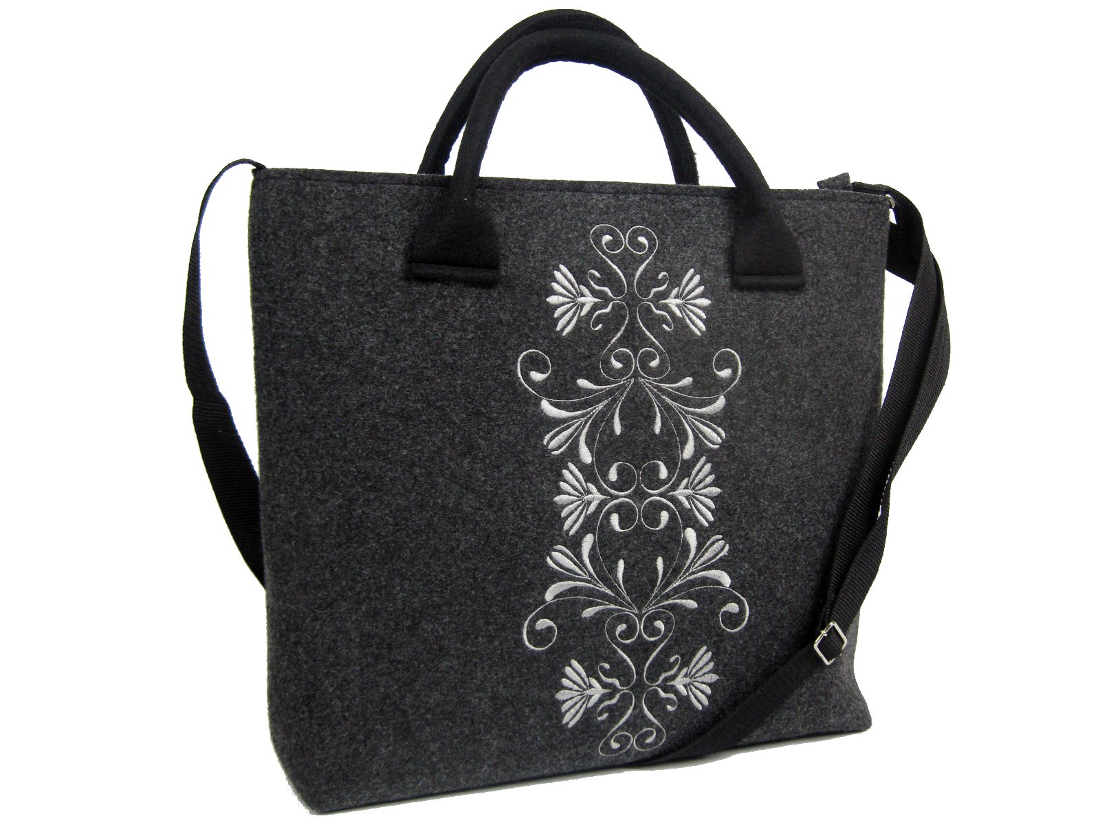 

Torebka Shopper Filc Vintage Folk Filcowa