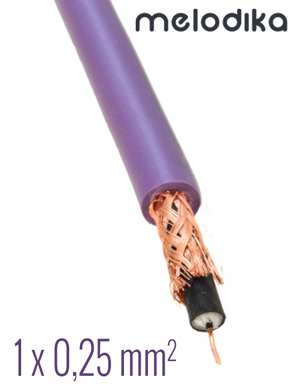 Kabel przewód do subwoofera Melodika MDSW100 standardowy RCA - RCA 10 m Model MDSW100