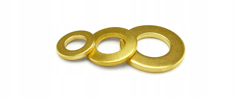 PODKŁADKA PŁASKA M8 MOSIĘŻNA ZWYKŁA MOSIĄDZ 8szt Marka inna