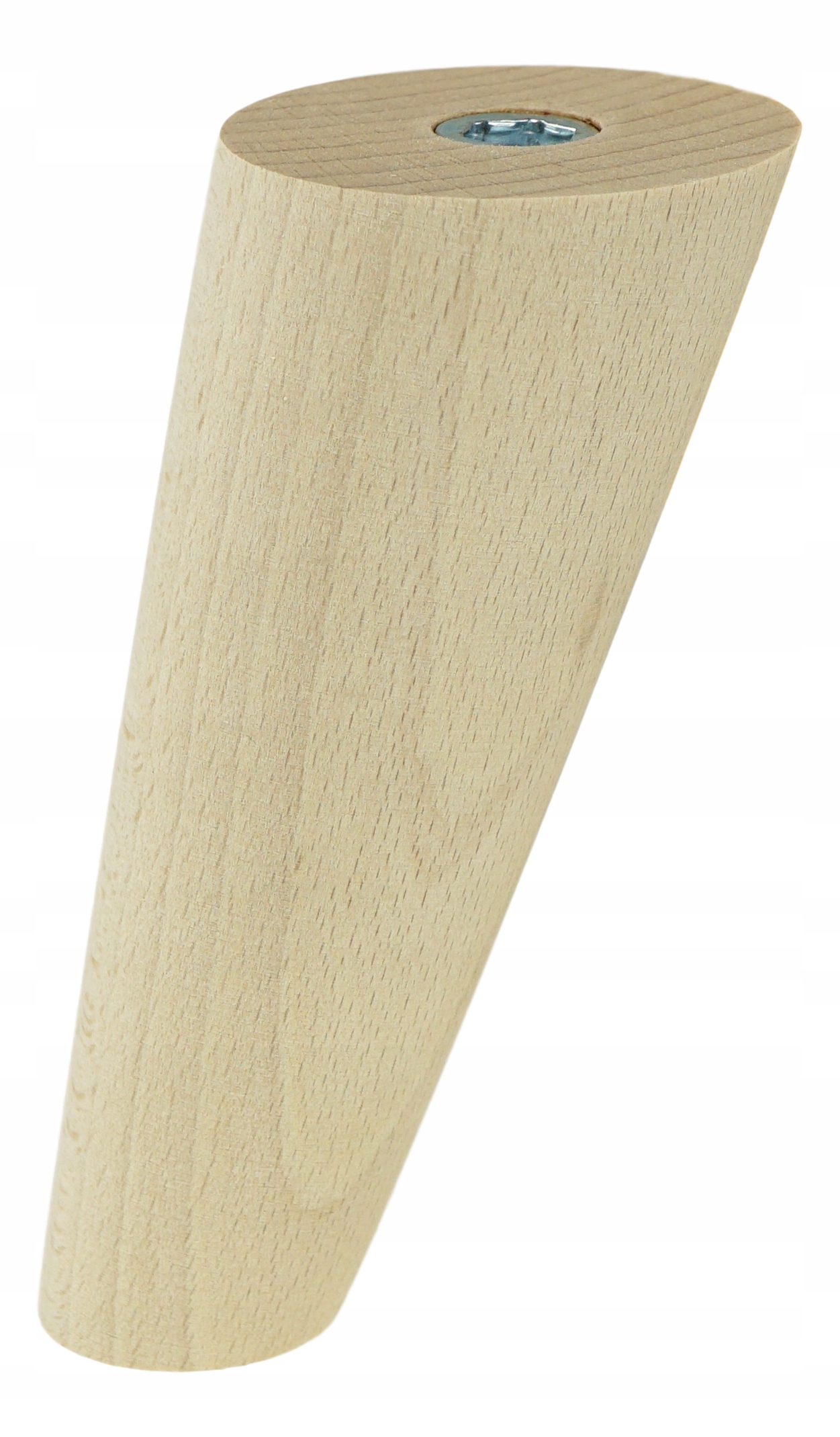 

Nogi nóżki drewniane skośne bukowe surowe 15 cm