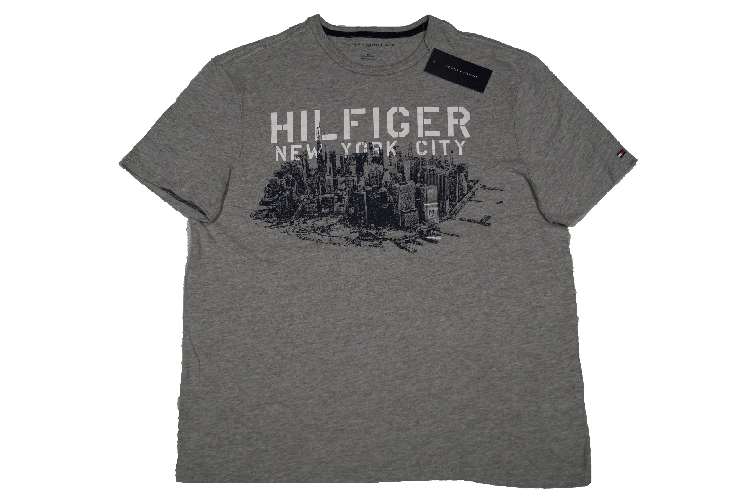 

Tommy Hilfiger Koszulka T-Shirt Męski M Szary