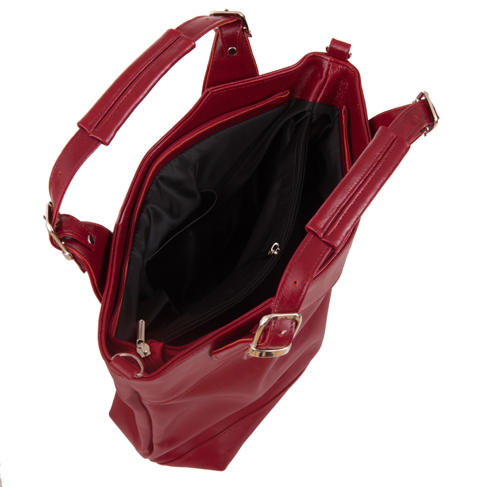 BORDOWA SKÓRZANA TOREBKA SKÓRA SHOPPER BAG ZARKA Marka DAN-A