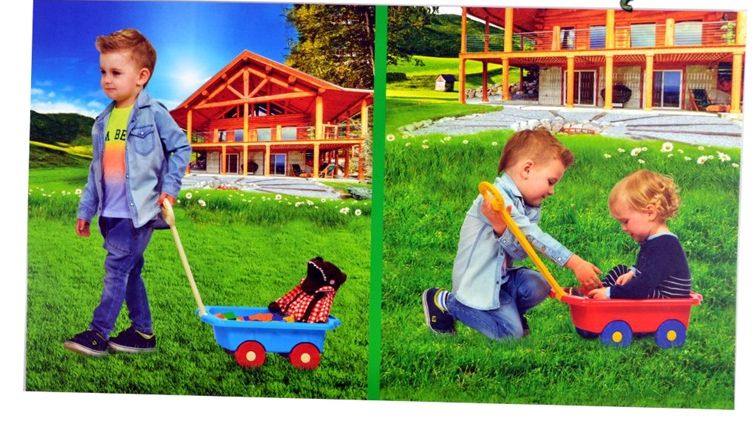 WÓZEK Z RĄCZKĄ TACZKA PIASKOWNICA + KOMPLET GRATIS + wiaderko + łopatka Kod producenta WÓZEK