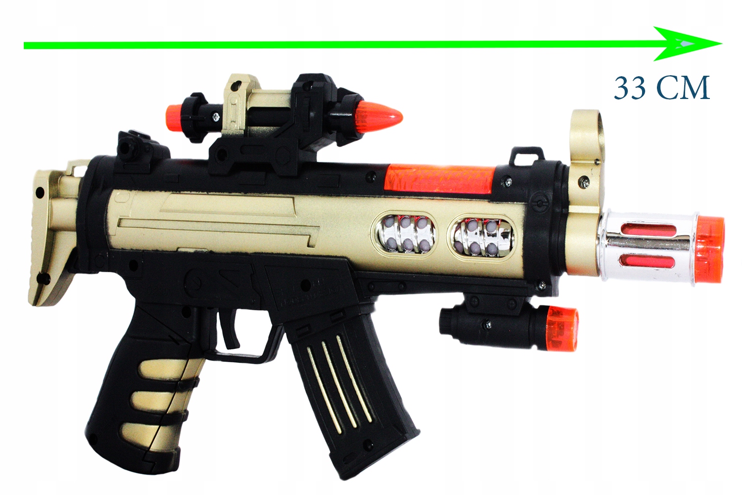 KARABIN LASEROWY Z DŹWIĘKIEM PISTOLET E0429 EMAJ Marka Emaj