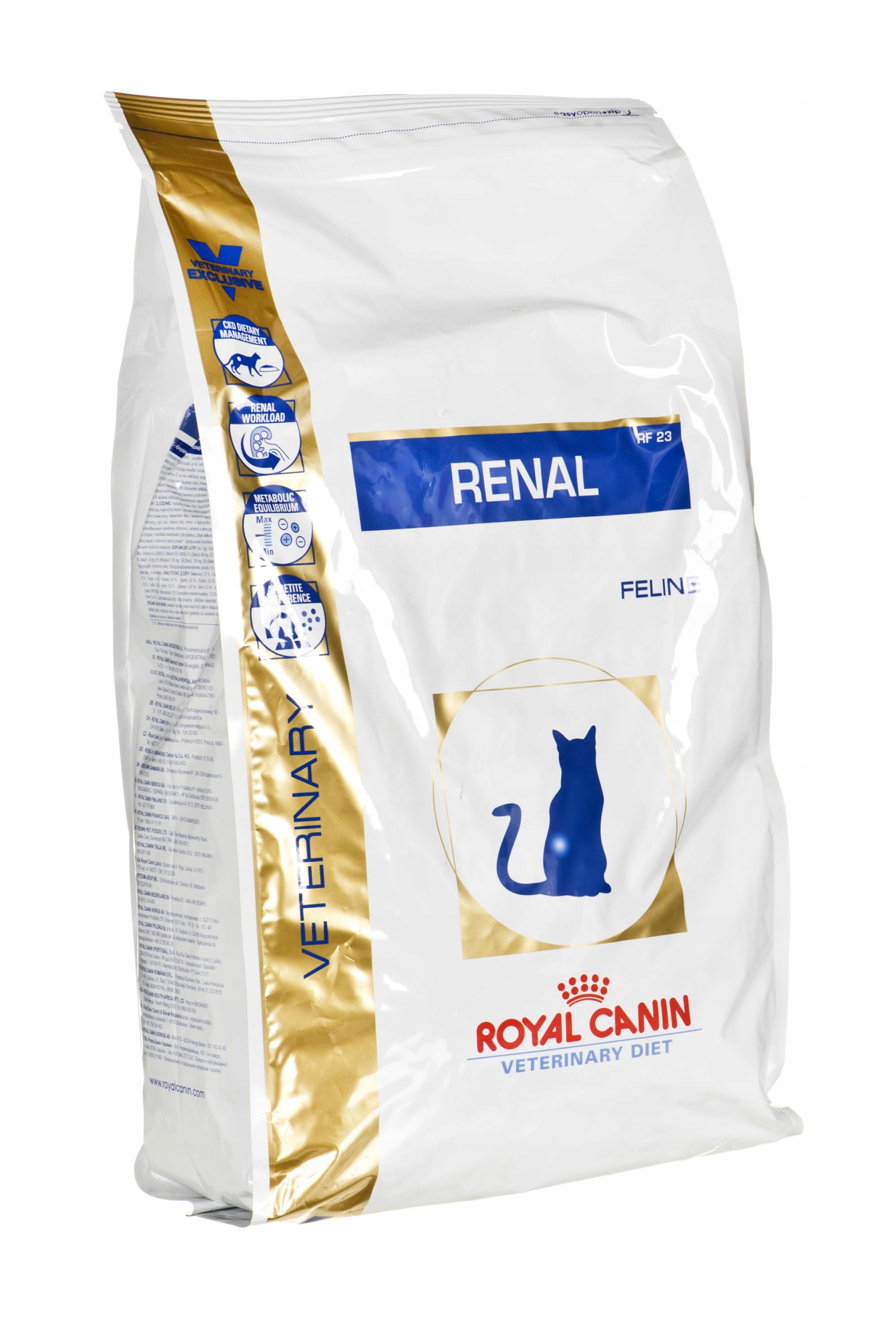 ROYAL CANIN Renal 4 kg RF 23 ZLYHANIE OBLIČIEK