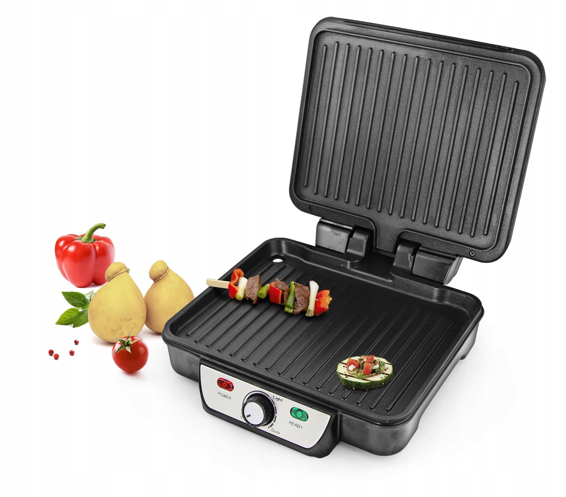 Elektryczny Kontaktowy Grill 180 stopni otwarcia