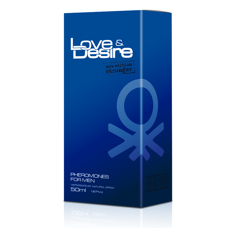 PERFUMY Z FEROMONAMI LOVE DESIRE MĘSKIE NOWE 50ML Marka Love & Desire